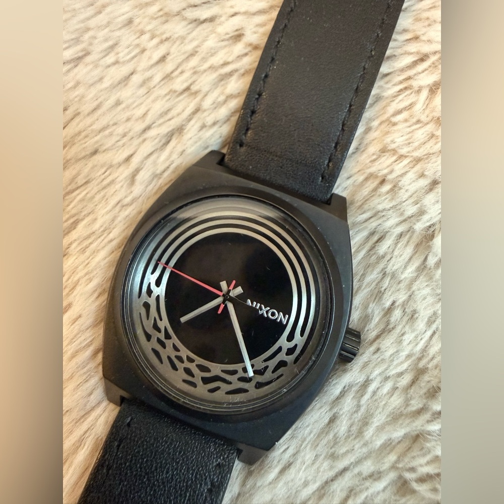 Nixon Kylo Ren Star Wars Black and Silver Watch